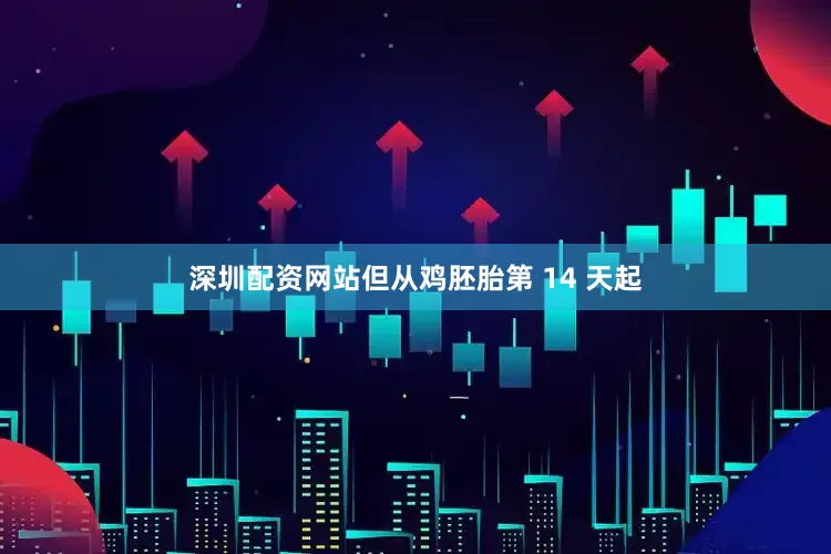 深圳配资网站但从鸡胚胎第 14 天起