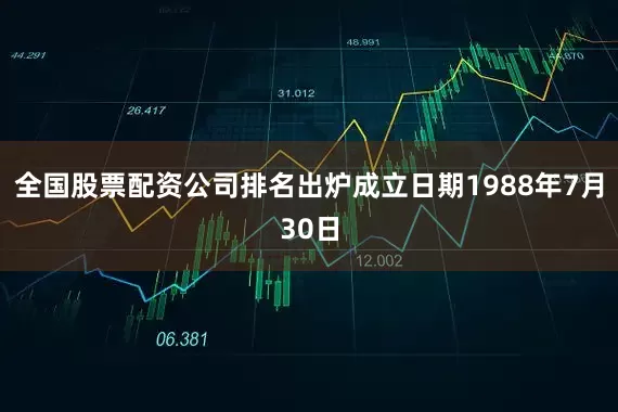 全国股票配资公司排名出炉成立日期1988年7月30日