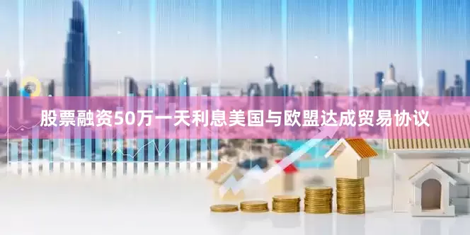 股票融资50万一天利息美国与欧盟达成贸易协议